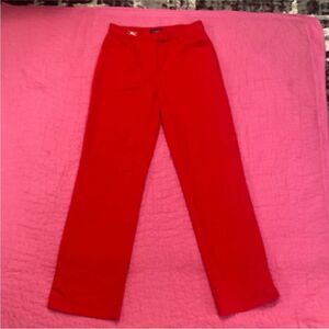 Burberry golf Red Pants, US2